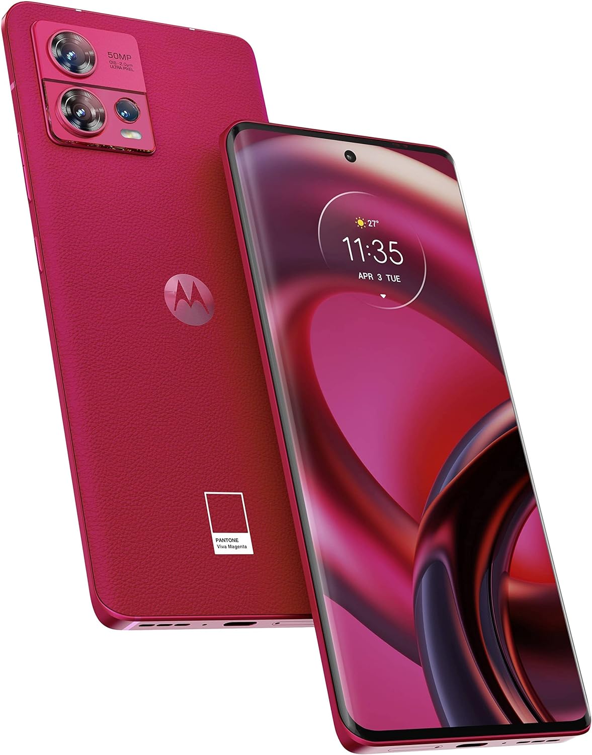 buy Cell Phone Motorola Moto Edge 30 Fusion XT2243 256GB - Viva Magenta - click for details